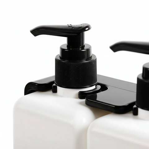 Soap Dispenser Pump Close-Up Detail