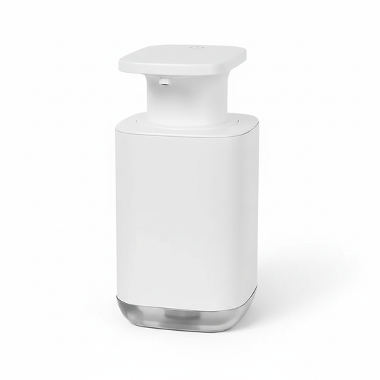 Touchless Foam Soap Dispenser – Front View White Background